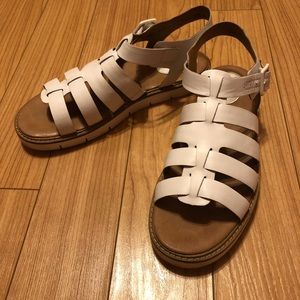 White Clark’s Sandals